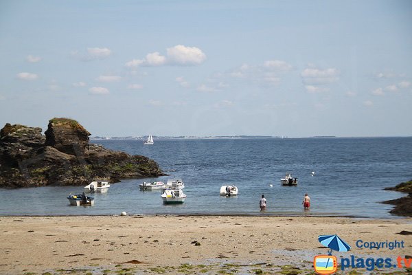 Zone de mouillage à Belle Ile en Mer