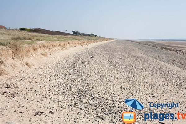 Photo de la plage de Saint Jean de Rivière dans la Manche