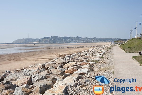 Plage entre Barneville-Carteret et St Jean de Rivière