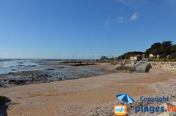 Zone nord de la plage de St Jean des Sables - Angoulins