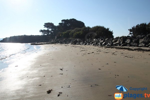 Plage de St Jean le matin à St Pol de Léon