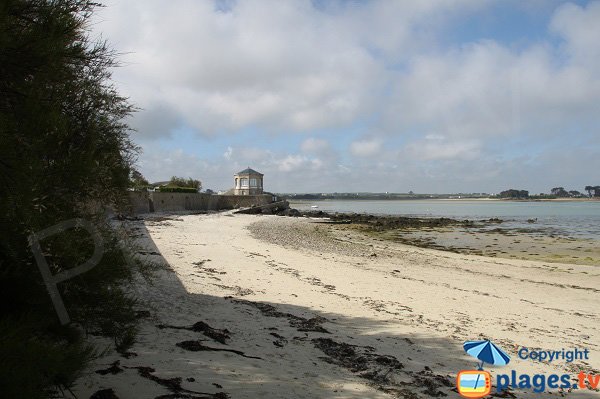 Beach of Saint Luc in Roscoff