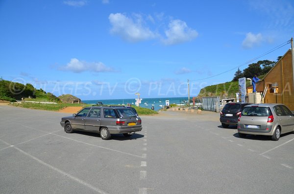 Parking de la plage Saint Marc de Tréveneuc