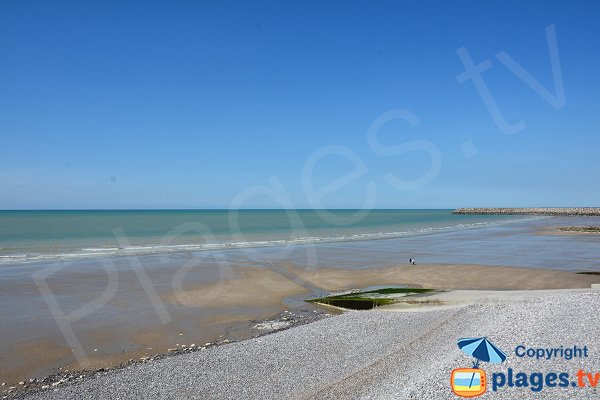 Plage de St Martin en Campagne côté nord