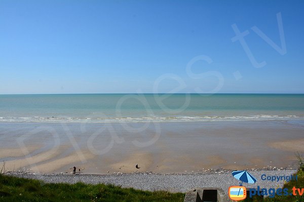 Photo de la plage de St Martin en Campagne en Normandie