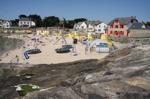 Photo de la plage de Saint Michel à Batz sur Mer