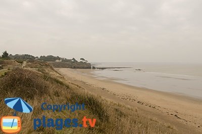 Plage sauvage à St Michel Chef Chef en Loire Atlantique