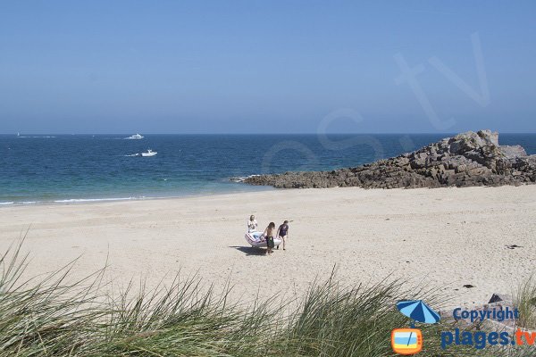 Nautical sport on St Michel beach - Erquy