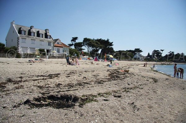 Saint Michel beach in Piriac in France