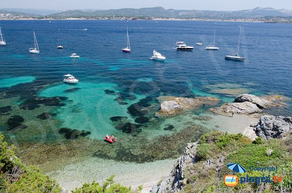 Saint Pierre Beach in Embiez