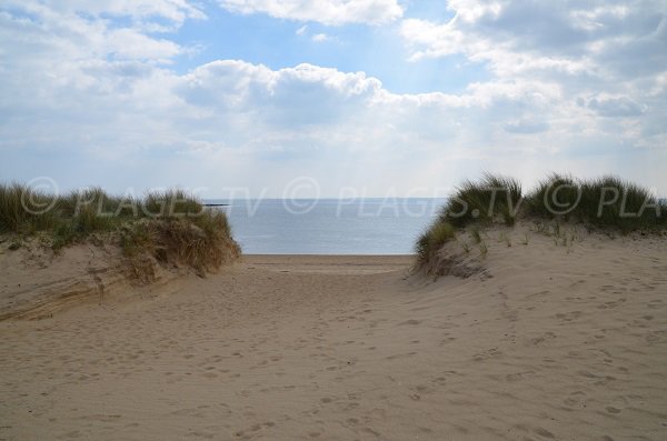 Access to Saint Pierre beach - Locmariaquer