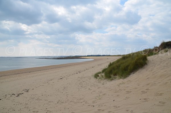 Plage de Saint Pierre à Locmariaquer 56