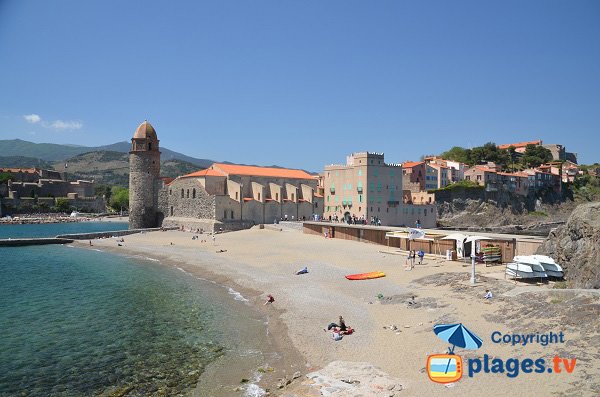 Strand St. Vincent von Collioure