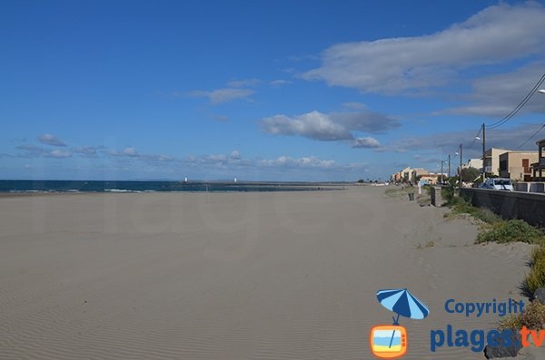 Spiaggia di Saint Vincent a Agde - Francia