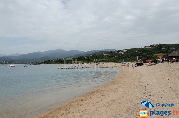 Photo de la plage de Stagnole en Corse