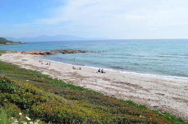 Spiaggia di Stagnoli a Cargèse in Corsica