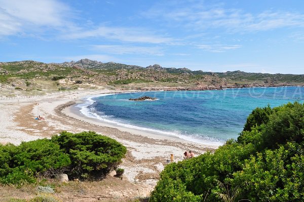 Plage de Stagnolu à Bonifacio