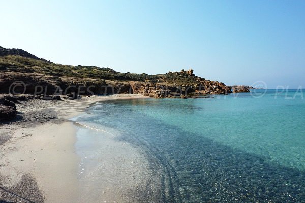 Naturist beach in Bonifaccio - Stagnolu