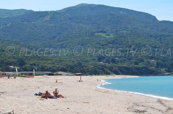 Wild beach in north of Ajaccio - Stagnone (Calcatoggio)