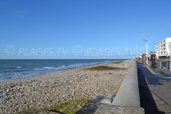 Beach in Sainte Adresse - Normandy - France