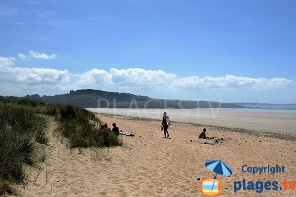 plage de Ste Anne La Palud à Plonévez-Porzay