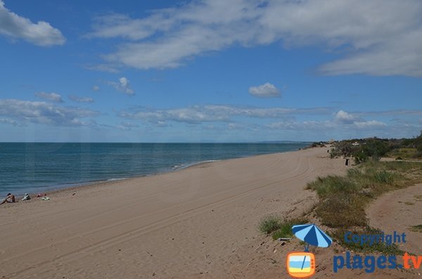 Photo de la plage de Sainte Genevieve à Vias