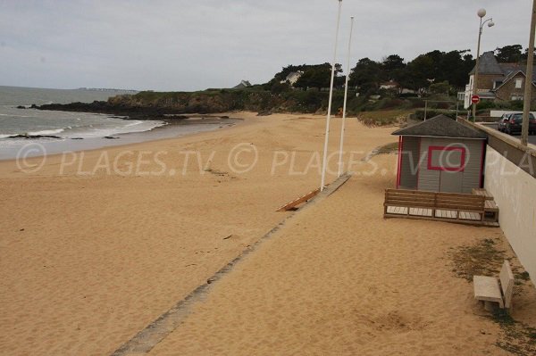 First aid station of Ste Marguerite beach - Pornichet