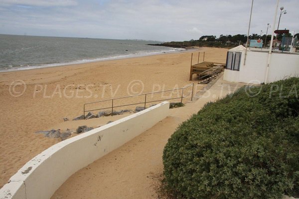 Accesso alla spiaggia di Ste Marguerite a Pornichet