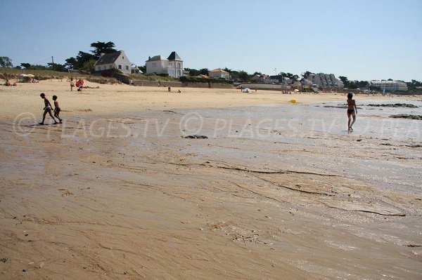 Plage de Ste Marguerite à marée basse - Pornichet