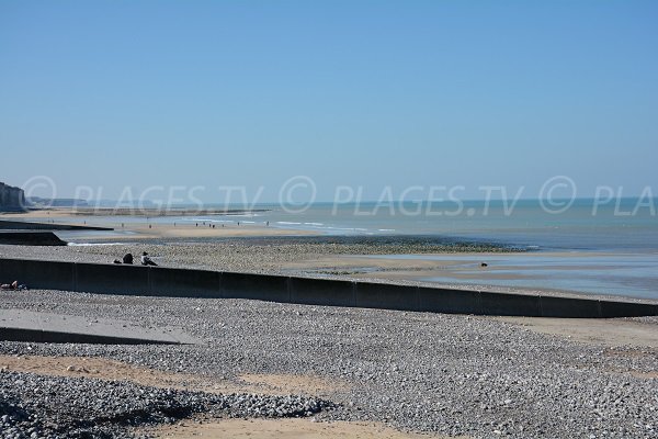 Plage de Ste Marguerite - galets et sable