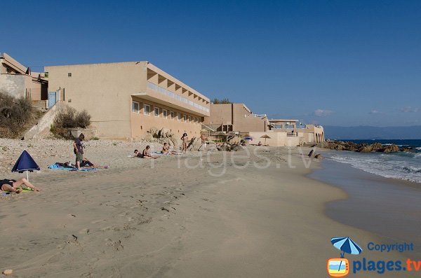 White sand beach in Ajaccio - Stella di Mare