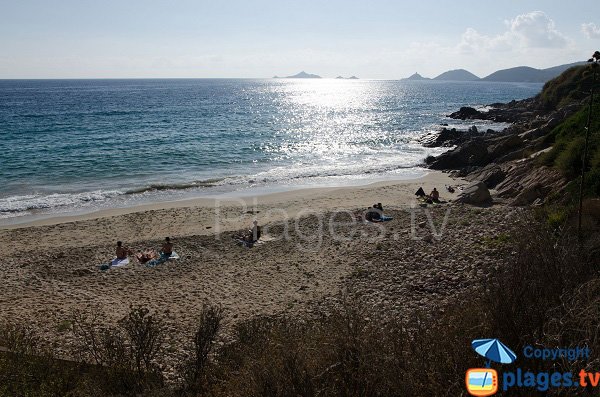 View on Sanguinaires islands from Stella di Mare beach - Ajaccio