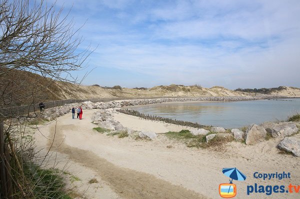 Plan d'eau pour les sports nautiques à Berck