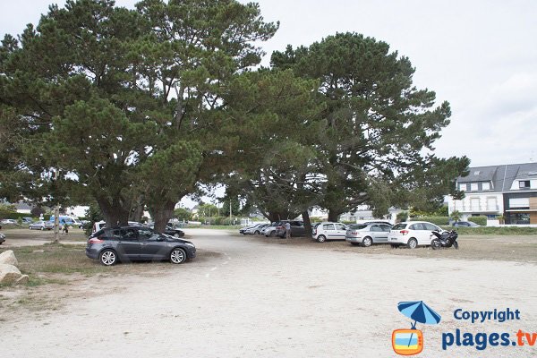 Parking de la plage du Stole - Ploemeur