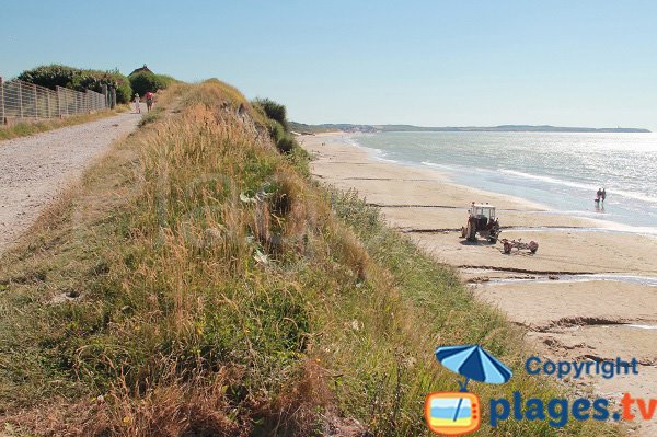 Access to the Strouanne beach in Wissant