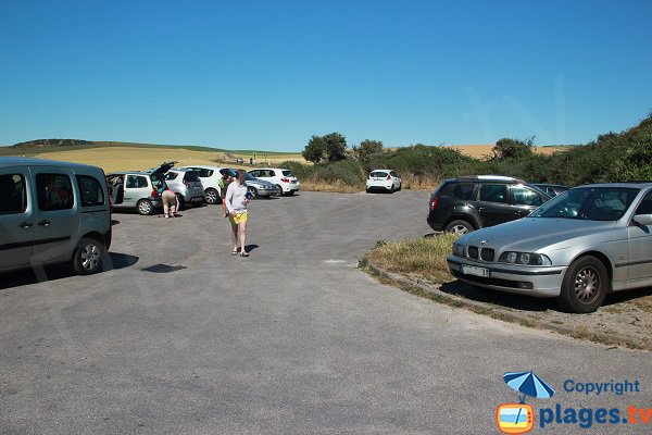 Parking de la plage de Strouanne - Wissant