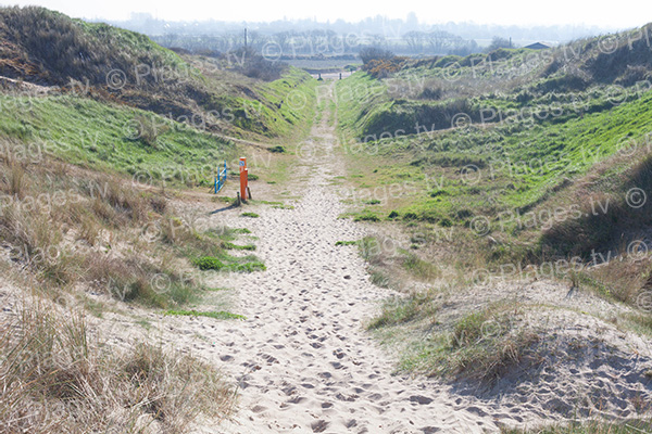 retour de la plage sud Anneville-sur-Mer