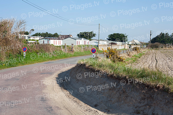 camping proche de la plage sud Anneville-sur-Mer