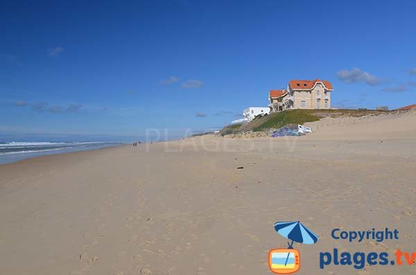 Accès à la plage sud de Biscarrosse