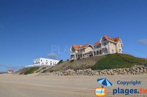 Maisons sur les dunes à Biscarrosse