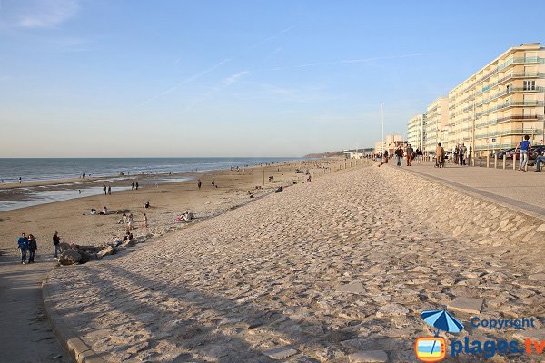 Photo of the south beach in Hardelot