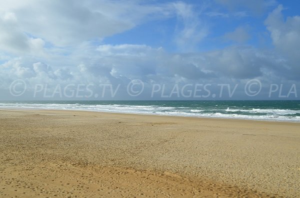 Photo of South beach in Hossegor