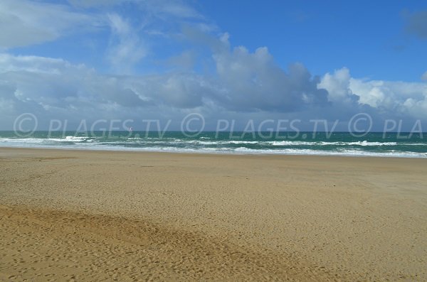 Plage au sud d'Hossegor