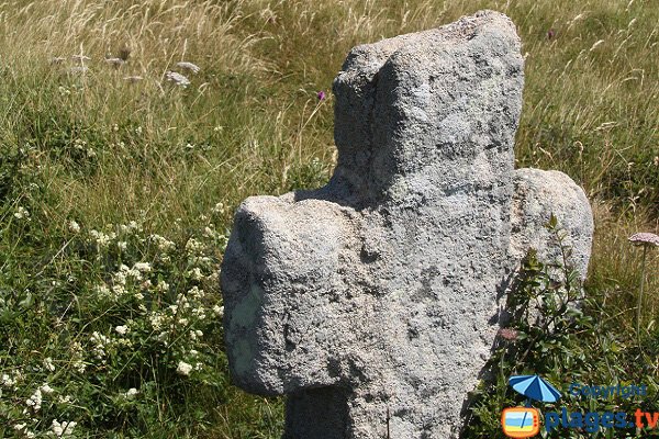 croix médiévales sur l'ile d'Aganton