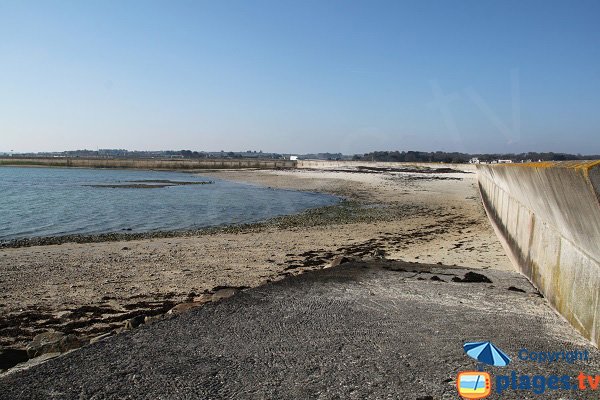 Cale sur l'ilot de Sainte Anne