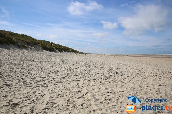 Photo of South beach in Le Touquet - France