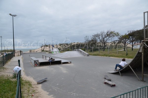 Skate parc de la plage sud de Soulac