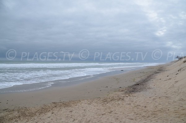 Plage sud de Soulac sur Mer