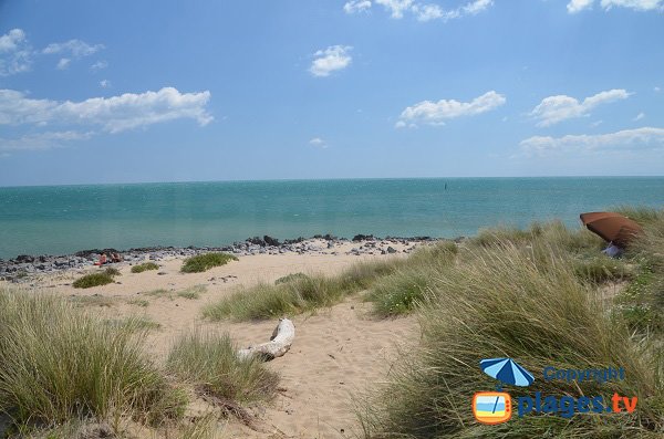 Beach of the Roc de la Batterie - St Pierre sur Mer