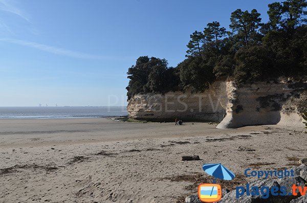 Cliffs around Suzac beach - Meschers sur Gironde